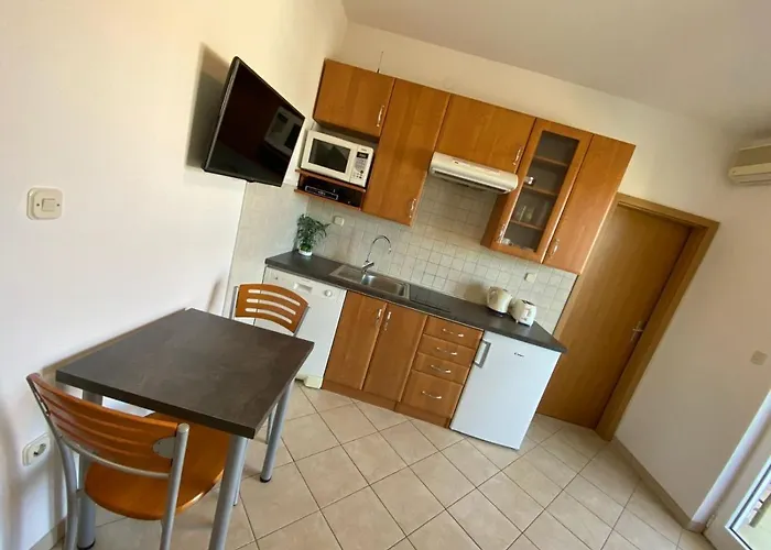 Apartment In With Terrace, Air Conditioning, Wifi, Washing Machine Punat